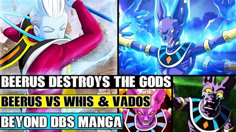 Beyond Dragon Ball Super Beerus Destroys The Gods Beerus Vs Whis And