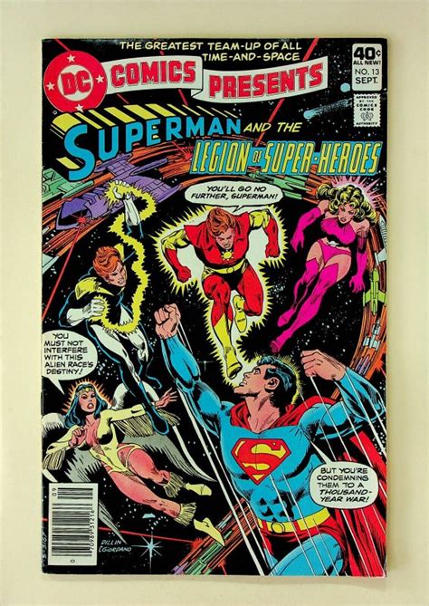 Dc Comics Presents 13 Superman And Legion Of Super Heroes Sep 1979