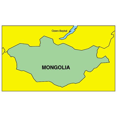 Mongolia Mapeps Royalty Free Stock Svg Vector