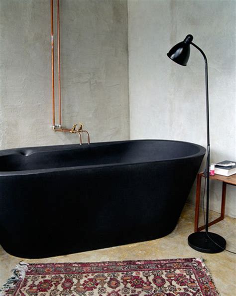 Bathtub paint is currently on sale. 20 Cool Black Bathtub With Gothic Influence | Home Design ...