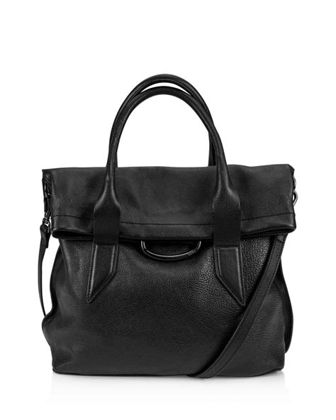 Montreal Medium Leather Satchel - Black - Kooba Shoulder bags | Trendy ...