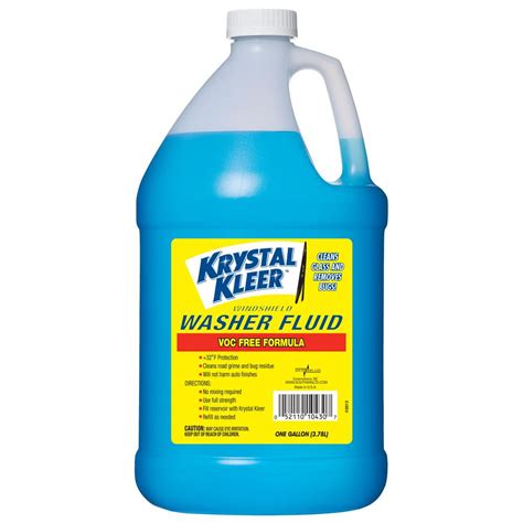 1 Gal Summer Formula Windshield Washer Fluid 111325 The Home Depot