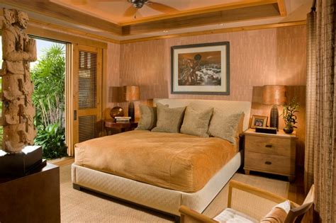Guest Bedroom Tropical Bedroom Hawaii By Saint Dizier Design