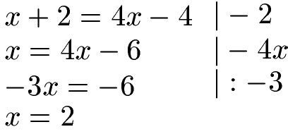 Lineare gleichung mit 2 variablen. Lineare Gleichungssysteme lösen
