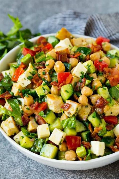 Chopped Salads Perfect For Summer Lunch Recipes Healthy Chicken