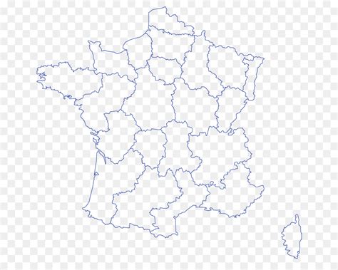 Carte De France Vierge Png Carte De France Avec Les R 233 Gions Vierge