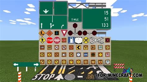 Minecraft Road Signs