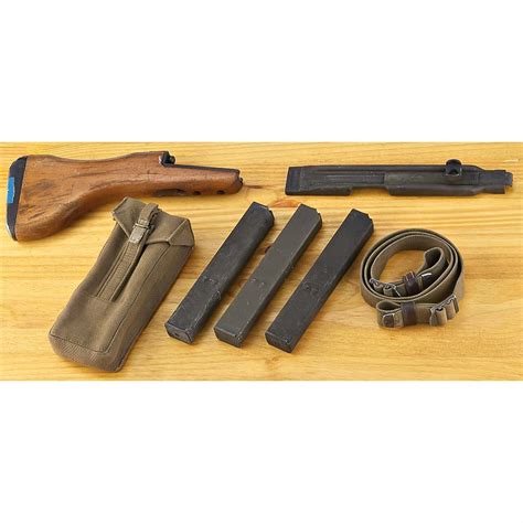 Used Uzi Wood Stock Set 140098 Gun Parts At Sportsmans Guide