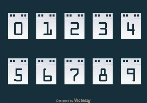 Digital Number Counter Download Free Vector Art Stock Graphics And Images