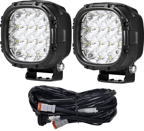 Biglionx 4 Inch 160w 18800lm Round Led Offroad Lights