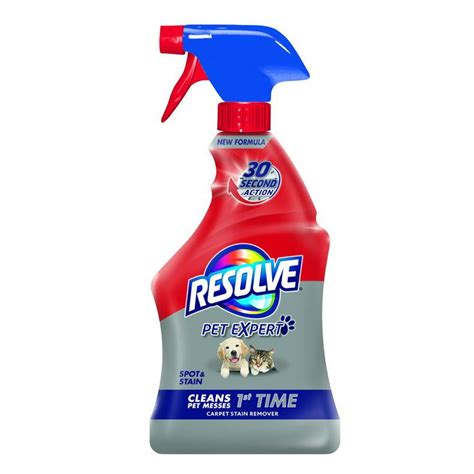 Resolve Pet Stain And Odor Remover Carpet Cleaner Spray 22oz Walmart