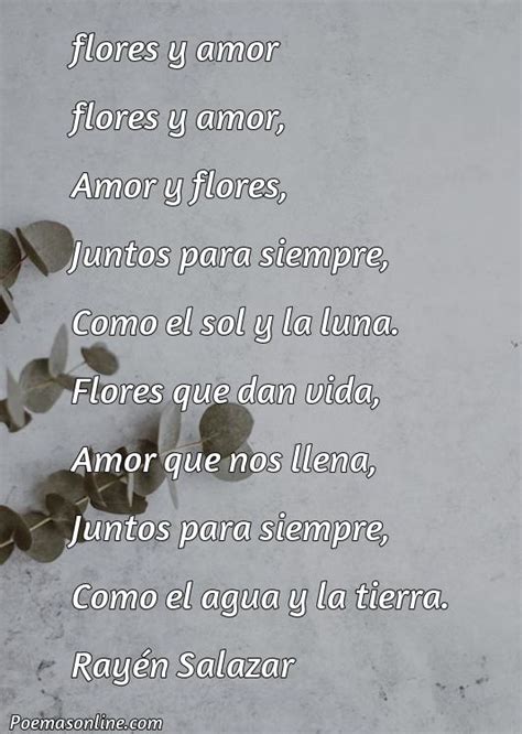 5 Mejores Poemas Sobre Flores Y Amor Poemas Online