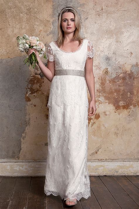 Delicate Fresh Unashamedly Romantic Vintage Inspired Wedding Dresses By Sally Lacock