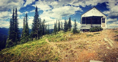 Glacier campground is located just one mile from the west entrance to glacier national park. An old fire lookout I helped restore that is now used as a ...