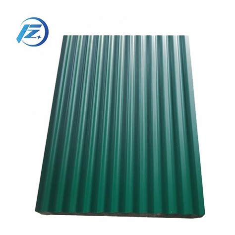 Prepainted Color Coated Galvanized Corrugated Roofing Metal Sheet