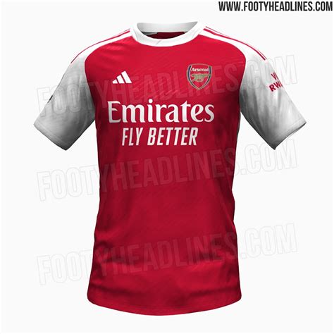 Arsenal 23 24 Home Kit To Feature Raglan Sleeves Footy Headlines