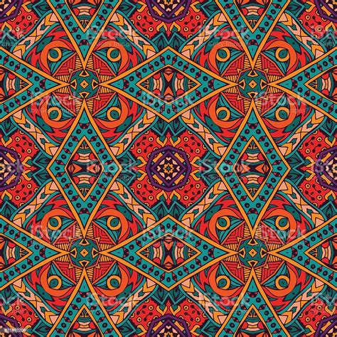 Ethnic Abstract Indian Pattern Stock Illustration Download Image Now
