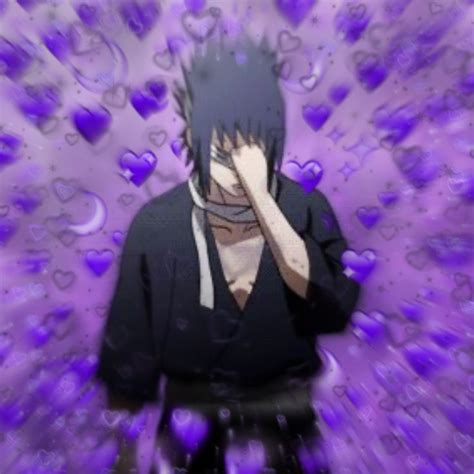 Sasuke Heart Meme Anime