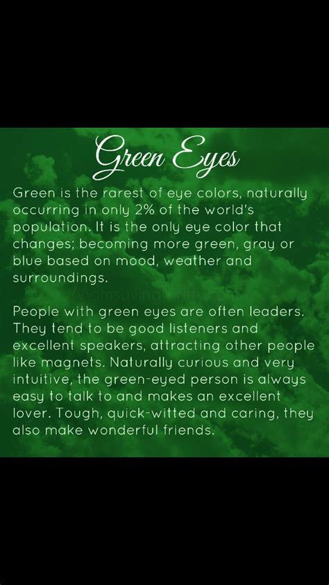 Perfectly Said About This Girl People With Green Eyes Girl With