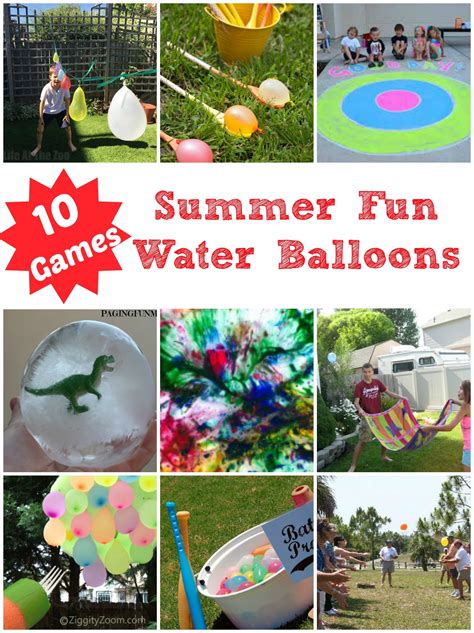 10 Fun Water Balloon Ideas Red Ted Arts Blog