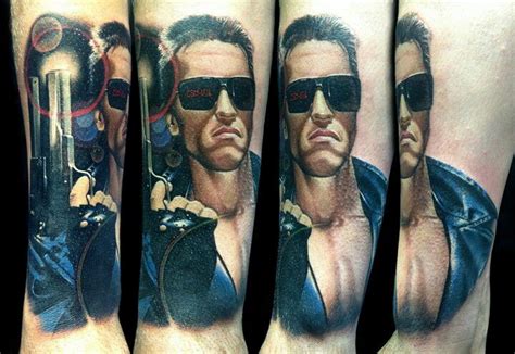 Ill Be Back Terminator Tattoo Tattoo Designs Men Tattoos