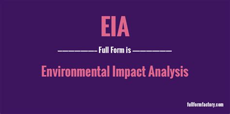 Eia Abbreviation And Meaning Fullform Factory