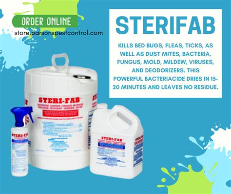 Steri Fab Requires No Dilution Thus Saving Valuable Time And Effort