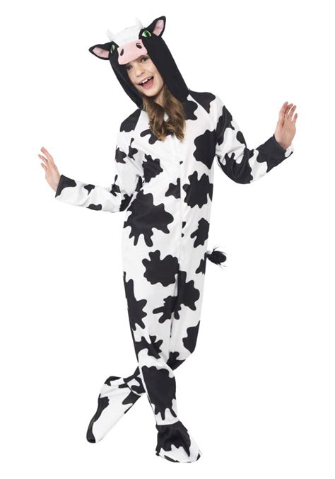Diy cow costume easy and cute make it yourself girl. Kids Cow Costume