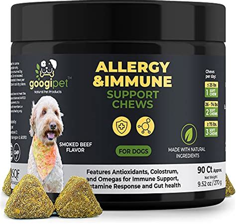 Googipet Dog Allergy Relief Chews Allergy Medication For Dog Itch