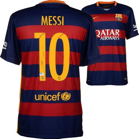 Lionel Messi Signed Jersey Autographed Jerseys