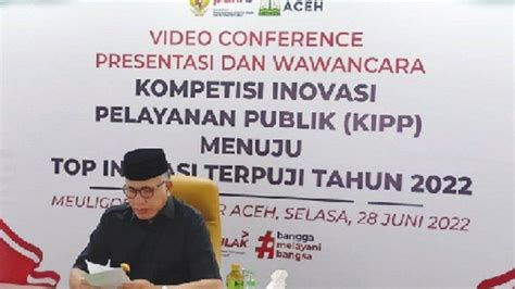 Nova Presentasi Inovasi Pelayanan Publik Dua Skpa Masuk Finalis Top