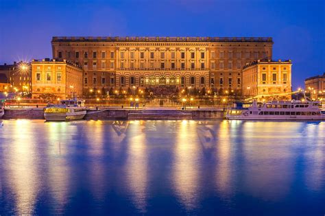 The Royal Palace In Stockholm Kungliga Slottet Official Residence Of The Swedish Royal