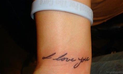 I Love You Tattoo On Wrist Entertainmentmesh