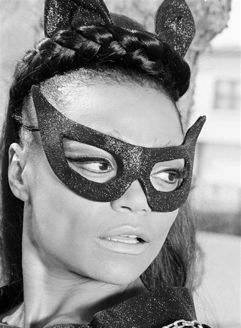 Twixnmixeartha Kitt As Catwoman On Set Of The Television Series Batman