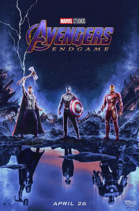 Avengers Endgame Poster By Skinnercreative Rmarvelstudios