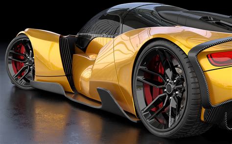 Hyperlight Is A 3d Printed Hybrid Supercar With Keyless Biometric Dna