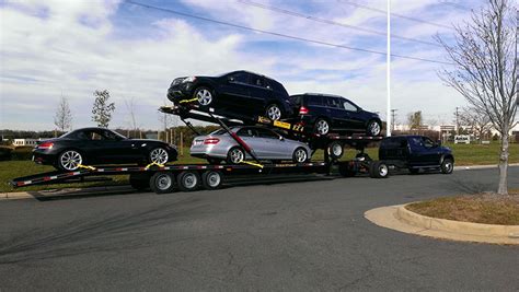 Kaufman Trailer's 4 Car Trailer In Action - Kaufman Trailers Blog
