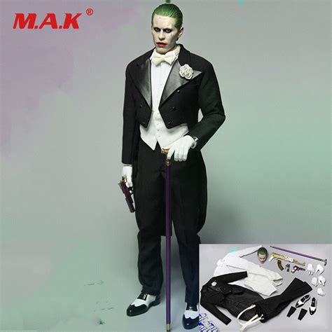 16 Scale Figure Accessories Joker Leto Gentleman Head And Clothing Suit Accessories Model For 12