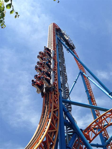Roller Coaster Amusement Park Fun Ride Rollercoaster Hd Phone