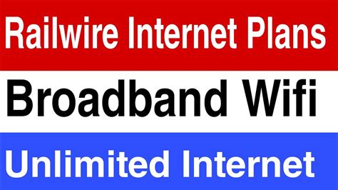 We strive to review as many. railwire wifi unlimited data | railwire wifi plans | best ...