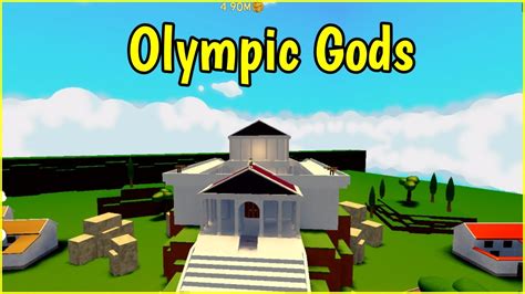Noob Becoming Max Level God In Olympian Gods Tycoon Roblox Youtube
