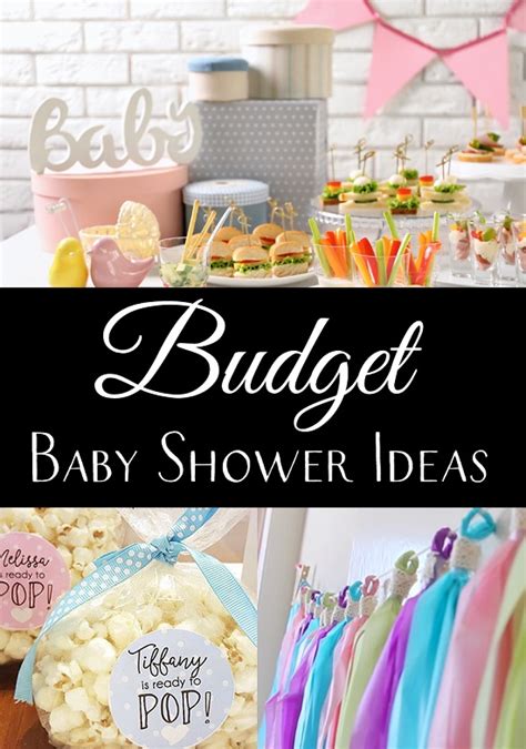 How To Plan A Memorable Baby Shower On A Budget Baby Shower Ideas 4u