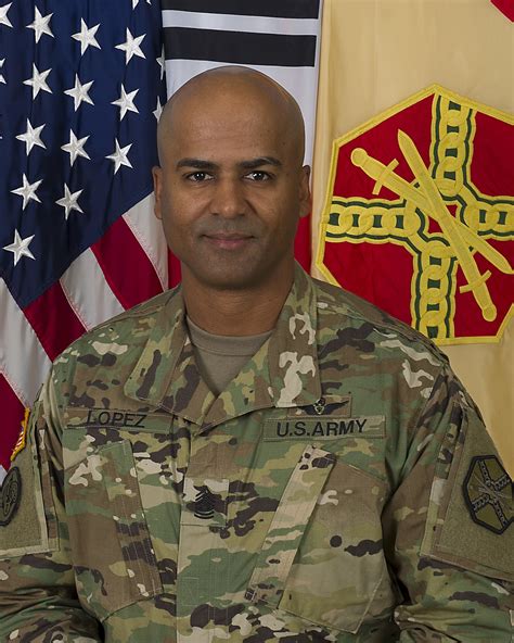 Command Sergeant Major Antonio R Lopez Article The United States Army