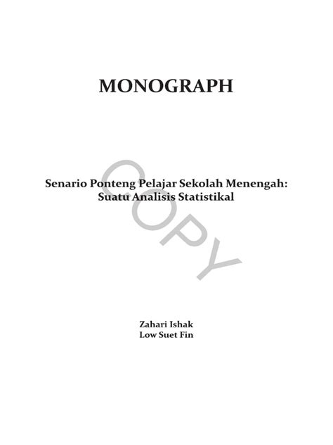 If you are learning english it would be useful. Contoh Thesis Gejala Ponteng Sekolah.pdf