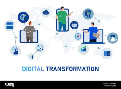 Digital Transformation Company Corporate Business Change Future Era