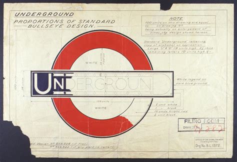 Edward Johnsons London Underground Logo Creative Review