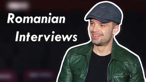 A Montage Of Sebastian Stans Romanian Interviews Eng Sub Youtube