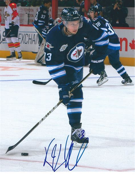 Kyle Wellwood Signed Winnipeg Jets 8x10 Photo Ebay