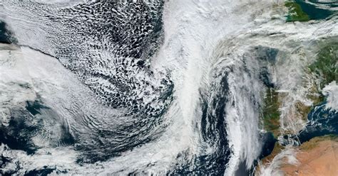 Uk Weather Nasa Satellite Image Shows Awesome Scale Of Storm Frank As