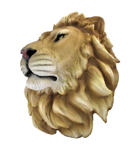 New resin lion head mount wall statue,antique copper color for home and balcony decoration. Resin Sculpture African Lion Head Figure Wall Art Statue ...
